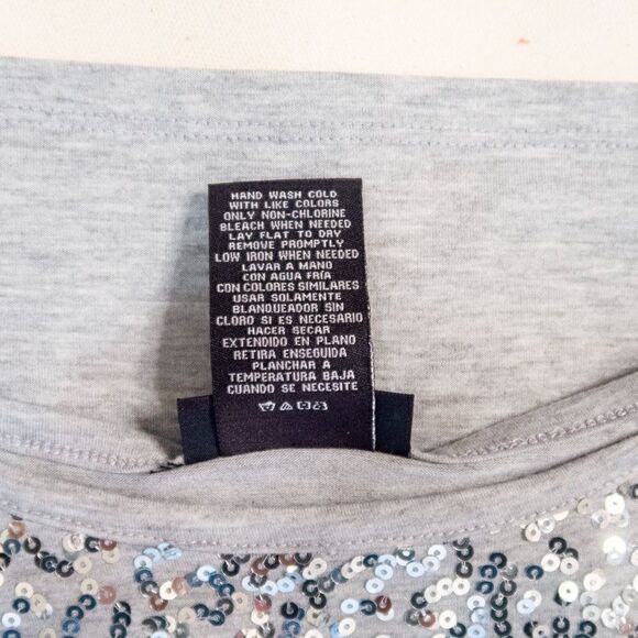 METAPHOR Sequin Top - Size LP - Picture 7 of 7